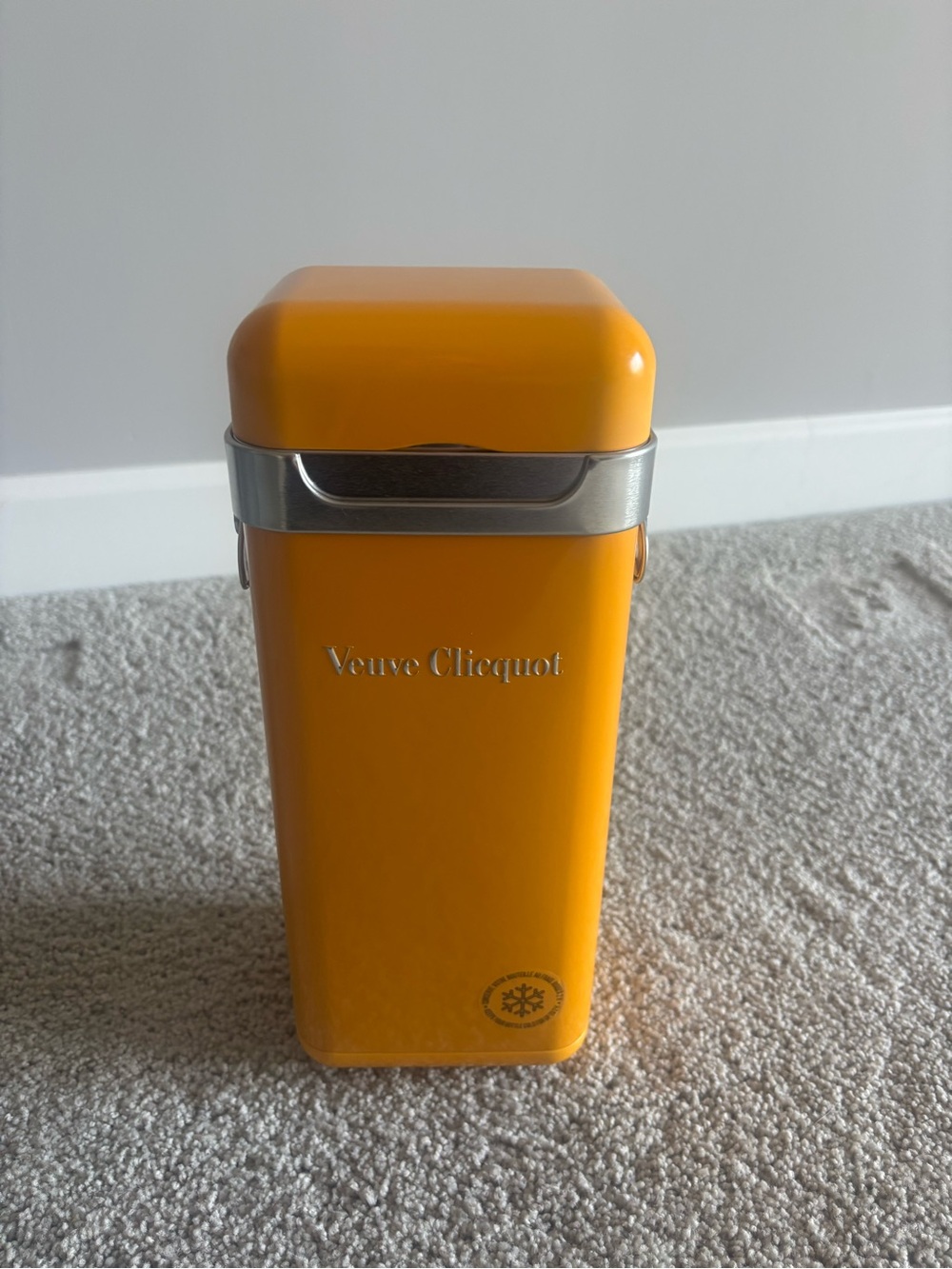 Veuve Clicquot Orange Insulated Champagne Canister